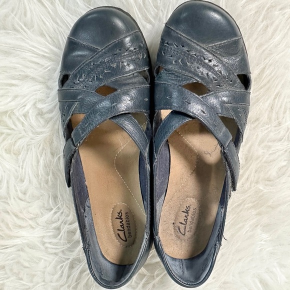 Clarks Shoes Clarks Bendables Womens Size 9 Leather Shoes Poshmark